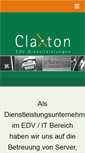 Mobile Screenshot of claxton.de